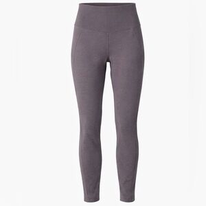 Lululemon Women’s High-Rise Leggings Size 6 Ribbed Waist Gray
